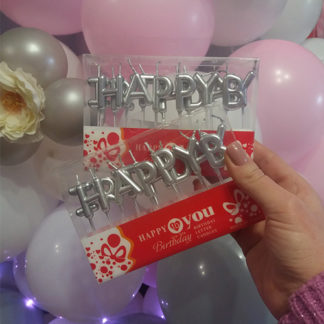 свечи happy birthday